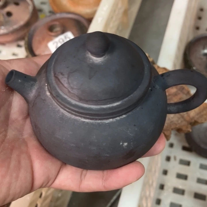柴烧茶具茶杯大放漏