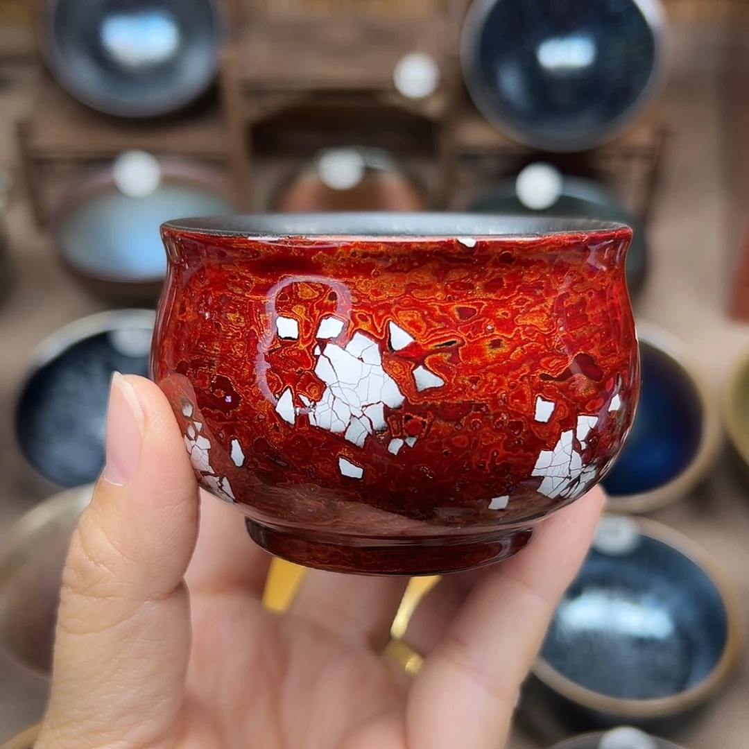 茶盏建盏主人杯大漆