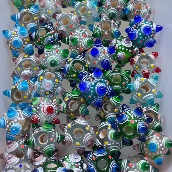 琉璃颈饰琉璃琉璃