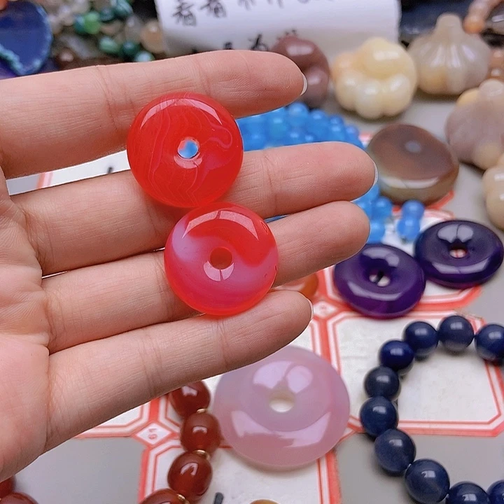 【闪购商品】未镶嵌玛瑙/玉髓珠宝半成品❤️****