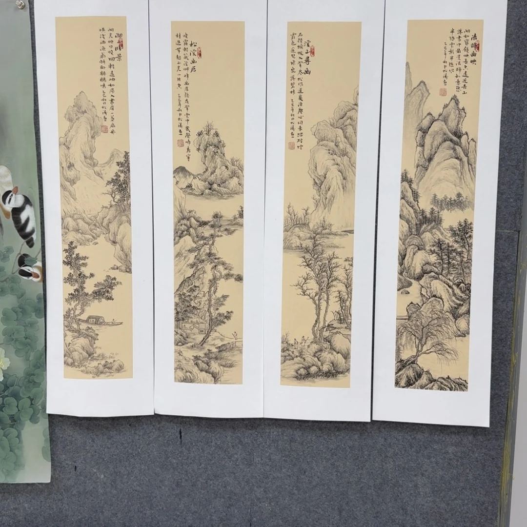 国画国画花鸟山水