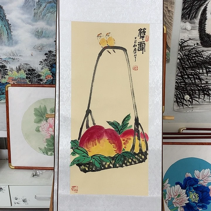 国画桃子1111111111