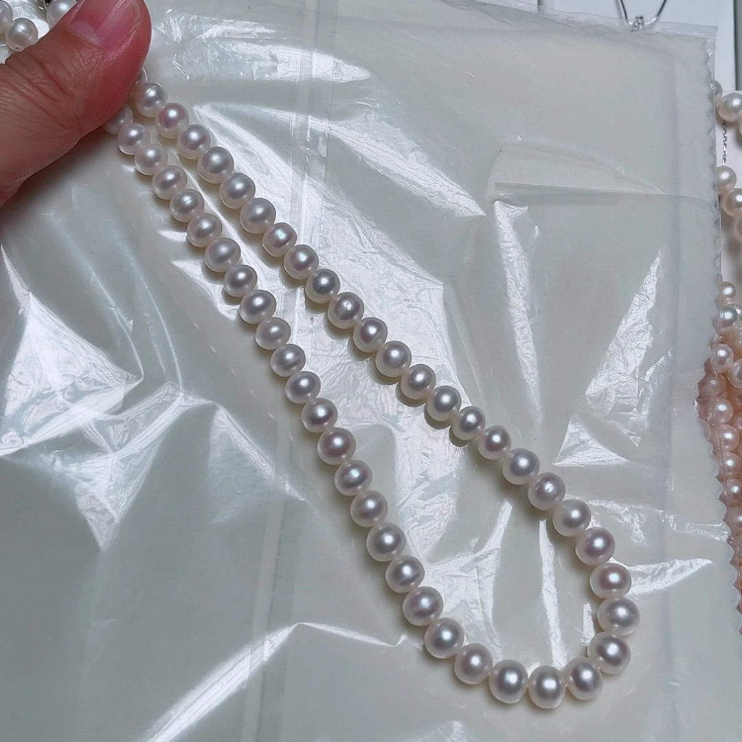 手绳淡水珍珠银S925镶嵌