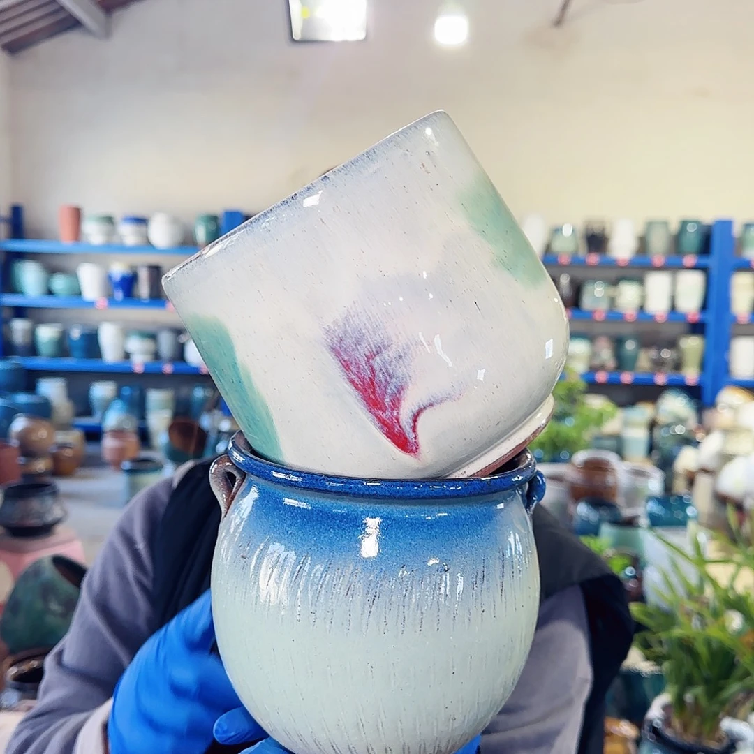 花盆紫砂高14口14