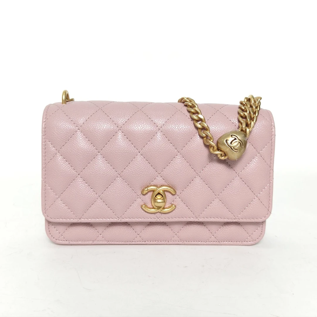 99新 Chanel/香奈儿 定金8000 全款18999【黑黑】CF 24P woc 手提包