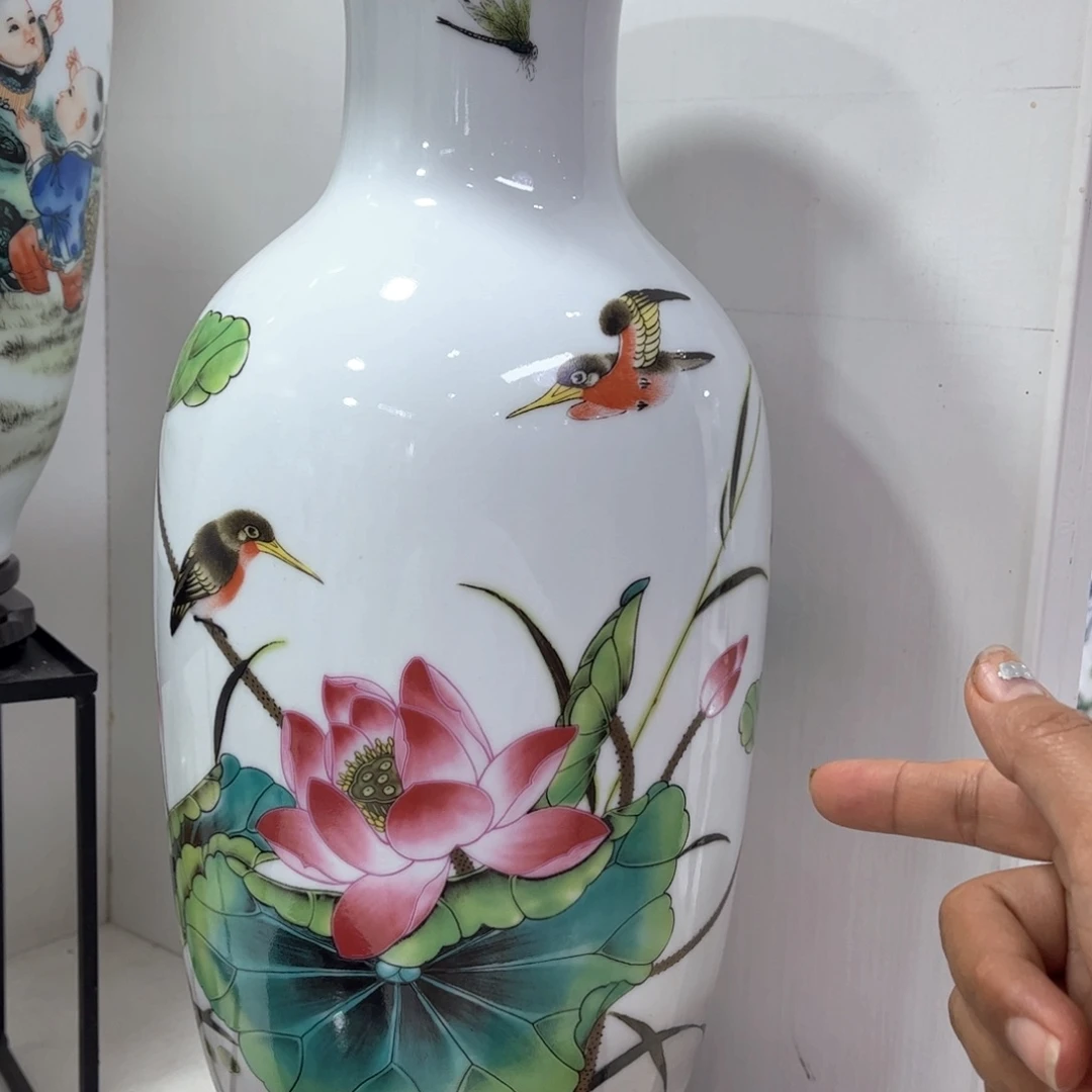 景德镇陶瓷花瓶摆件