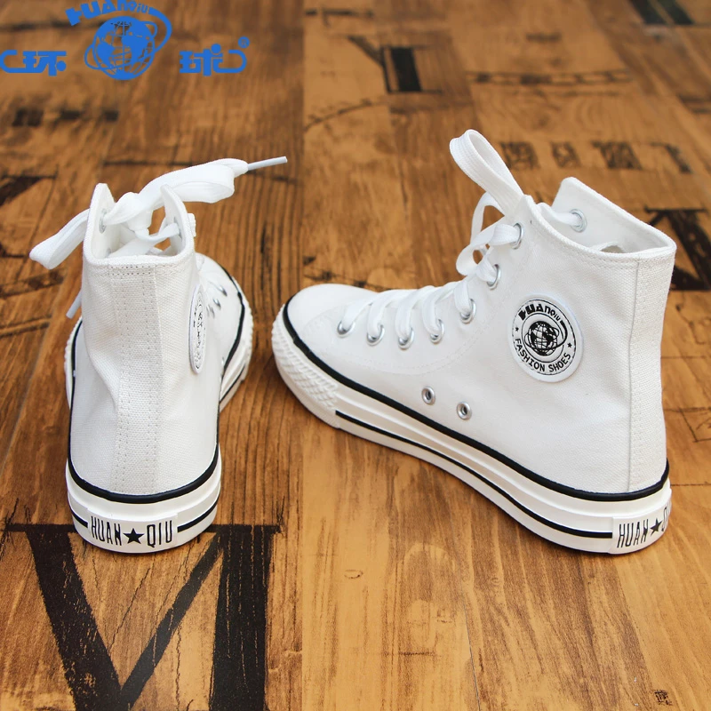 环球官方新款百搭高帮板鞋1970s休闲帆布鞋ins潮街拍鞋子白色球鞋