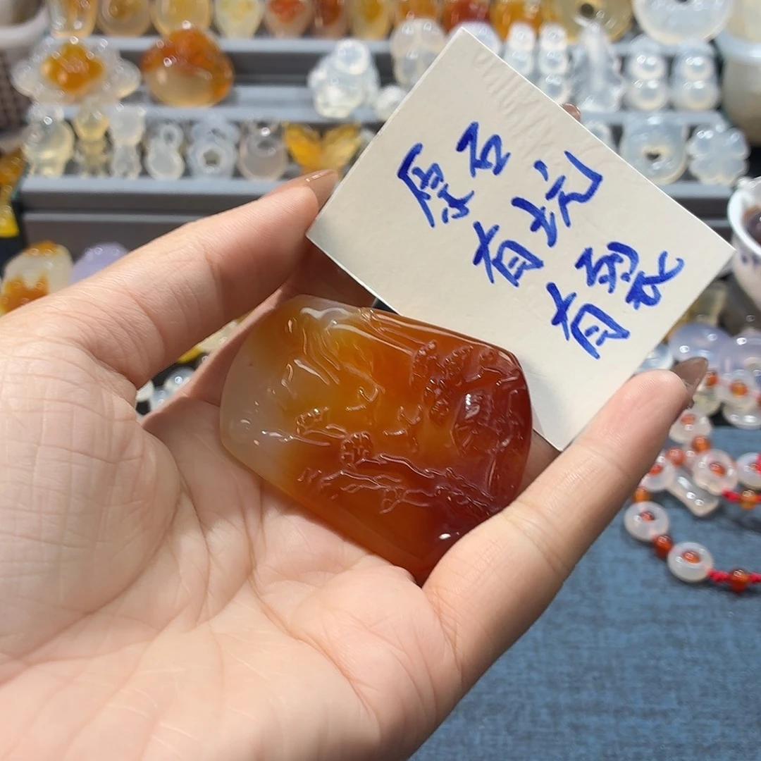 玛瑙/玉髓未镶嵌颈饰