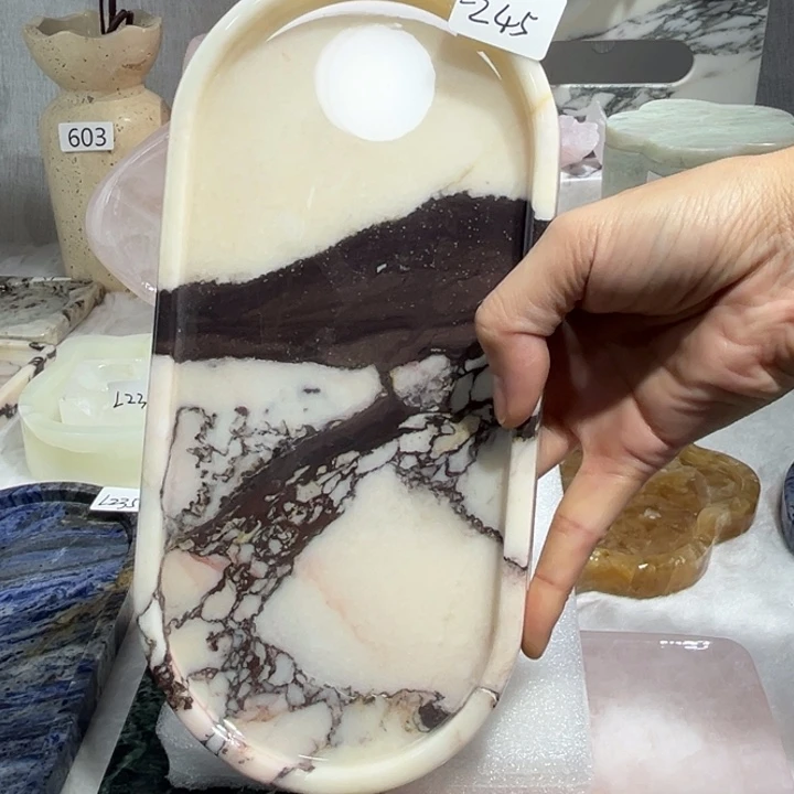 石材天然奢石大理石摆件245