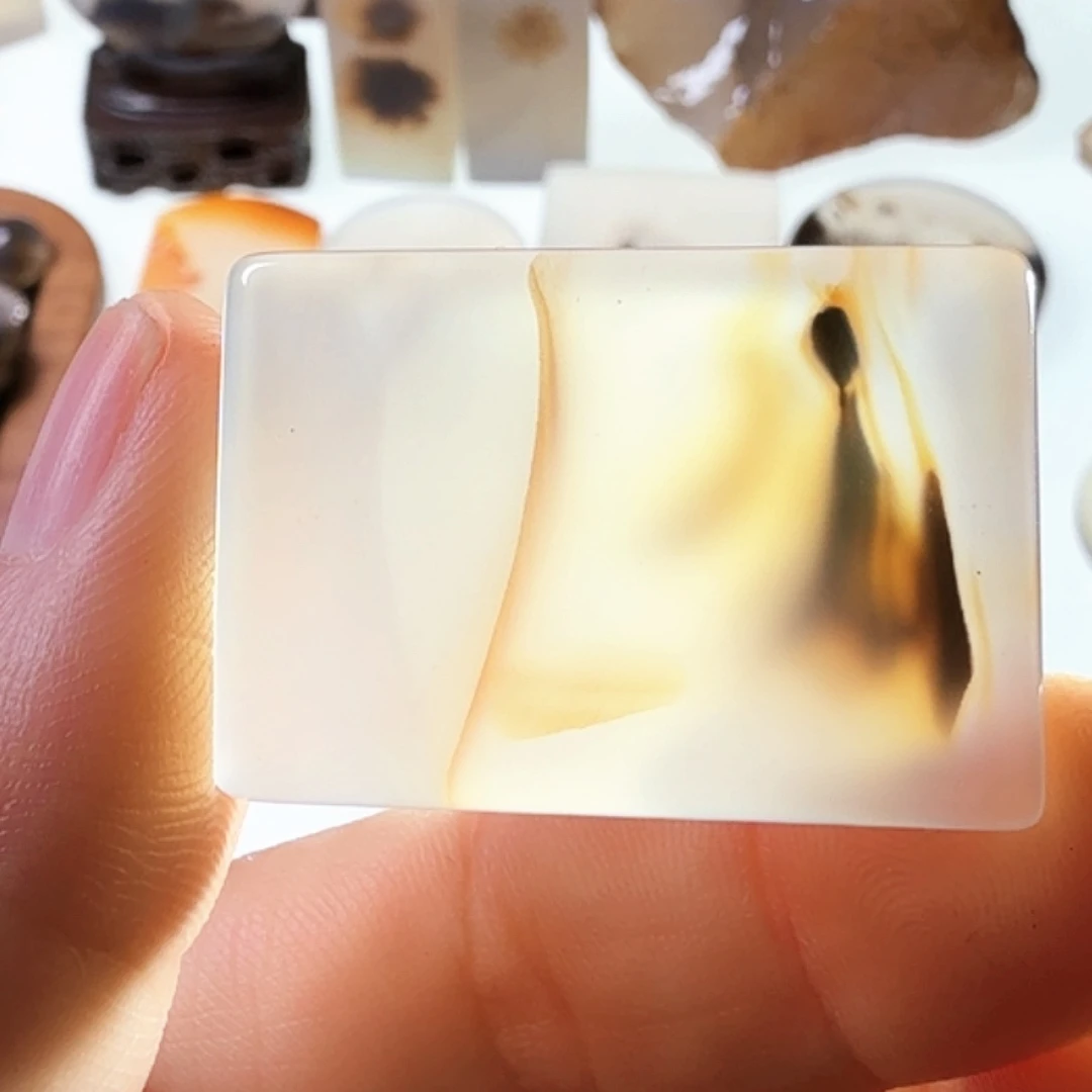 玛瑙/玉髓未镶嵌珠宝半成品