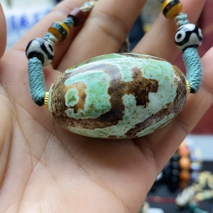 玛瑙/玉髓（覆膜）合金颈饰