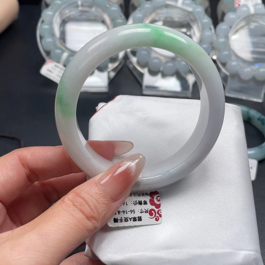 翡翠未镶嵌手镯014