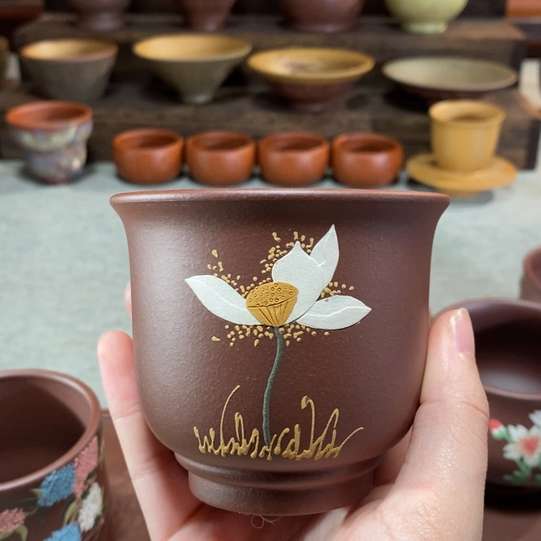 茶杯紫砂紫砂主人杯