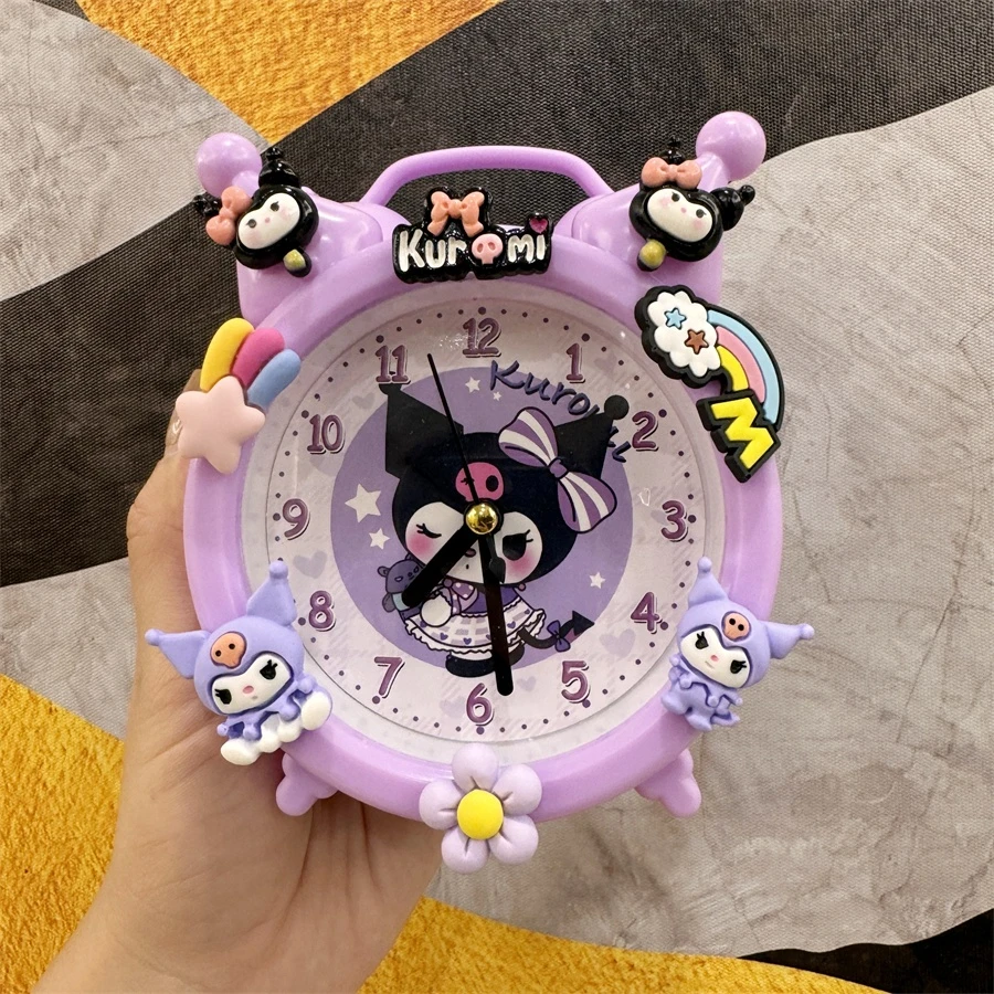 创意儿童卡通闹钟学生起床强力叫醒神器男孩女孩桌面时钟卧室台钟