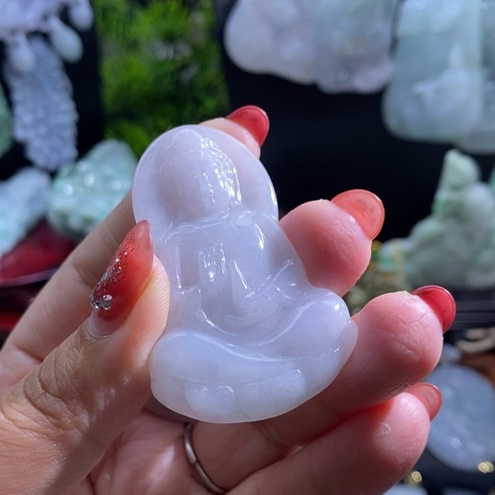 【闪购商品】颈饰未镶嵌翡翠观音