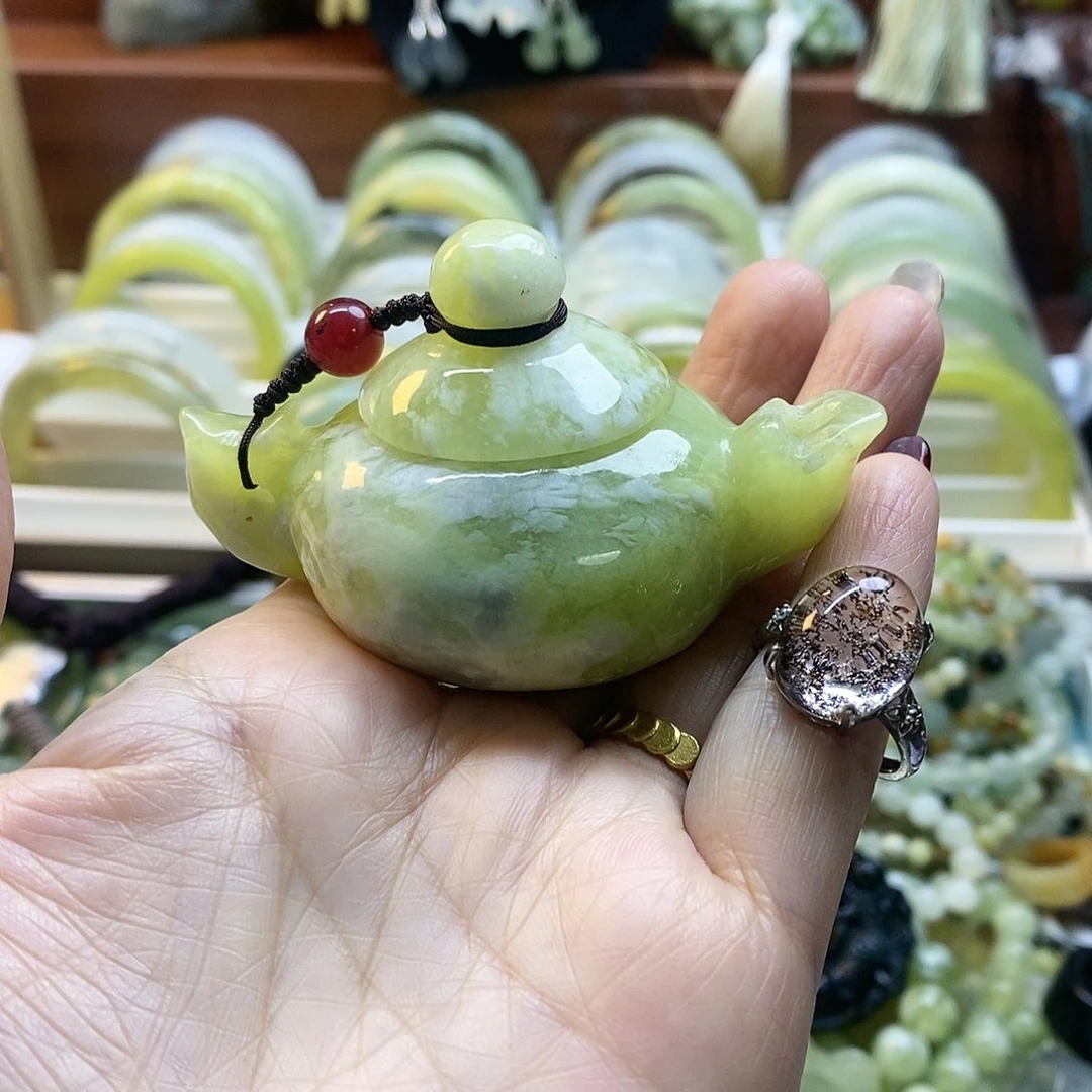 蛇纹石玉手镯未镶嵌夏****y