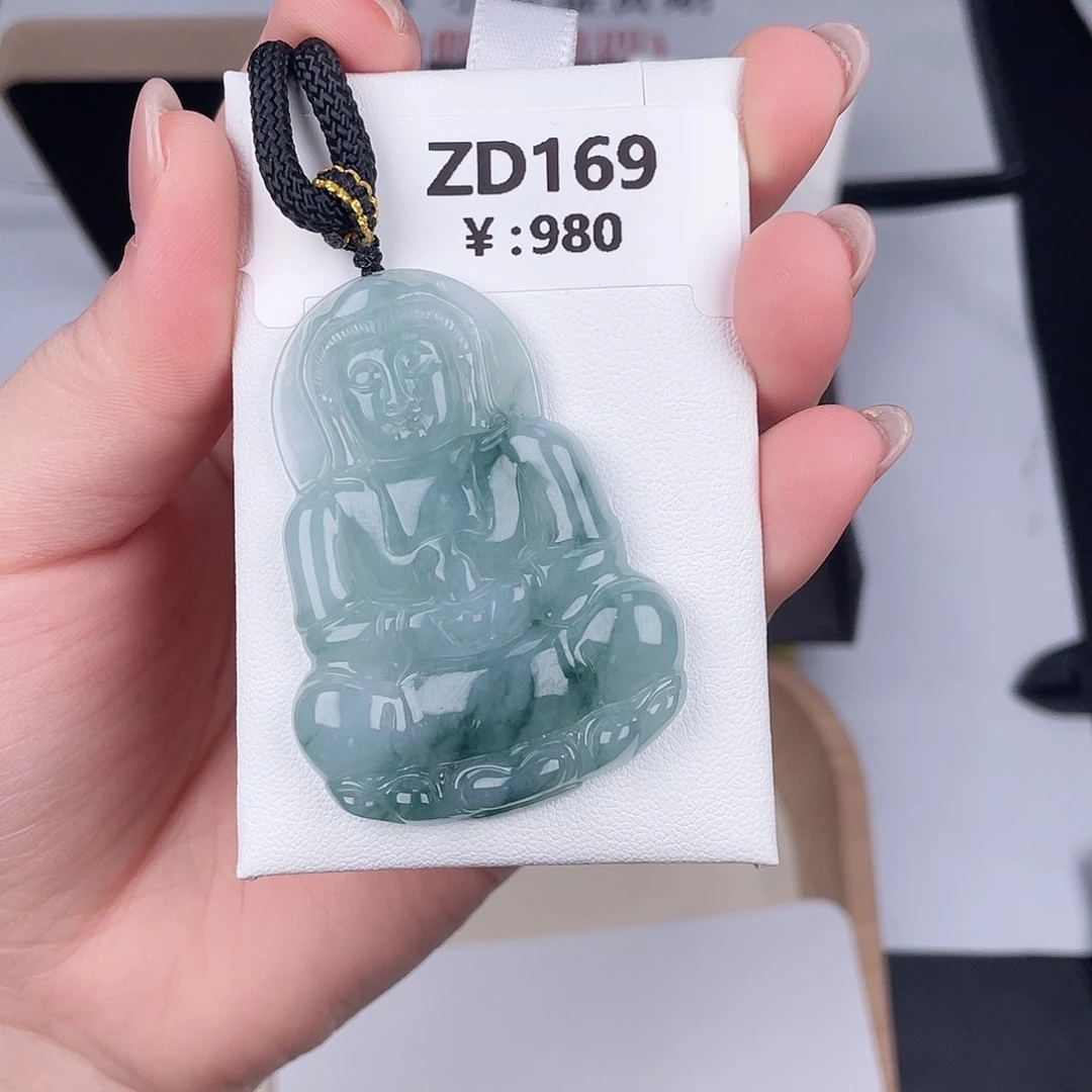 翡翠未镶嵌颈饰zd169