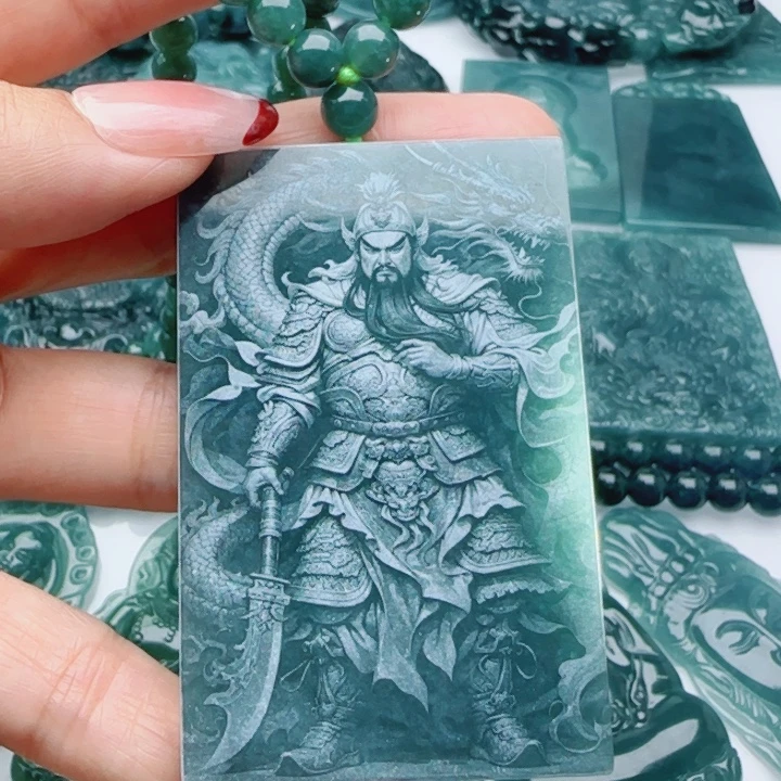 翡翠未镶嵌颈饰多样性发货天然A货翡翠