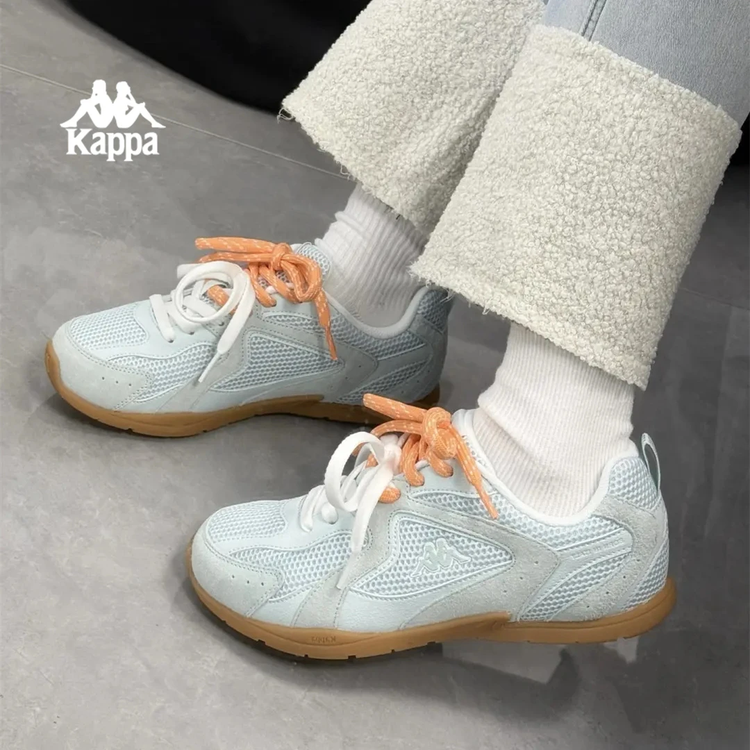 Kappa/卡帕 KappaRace薄底鞋25年新款夏季时尚通勤休闲板鞋子01CJ