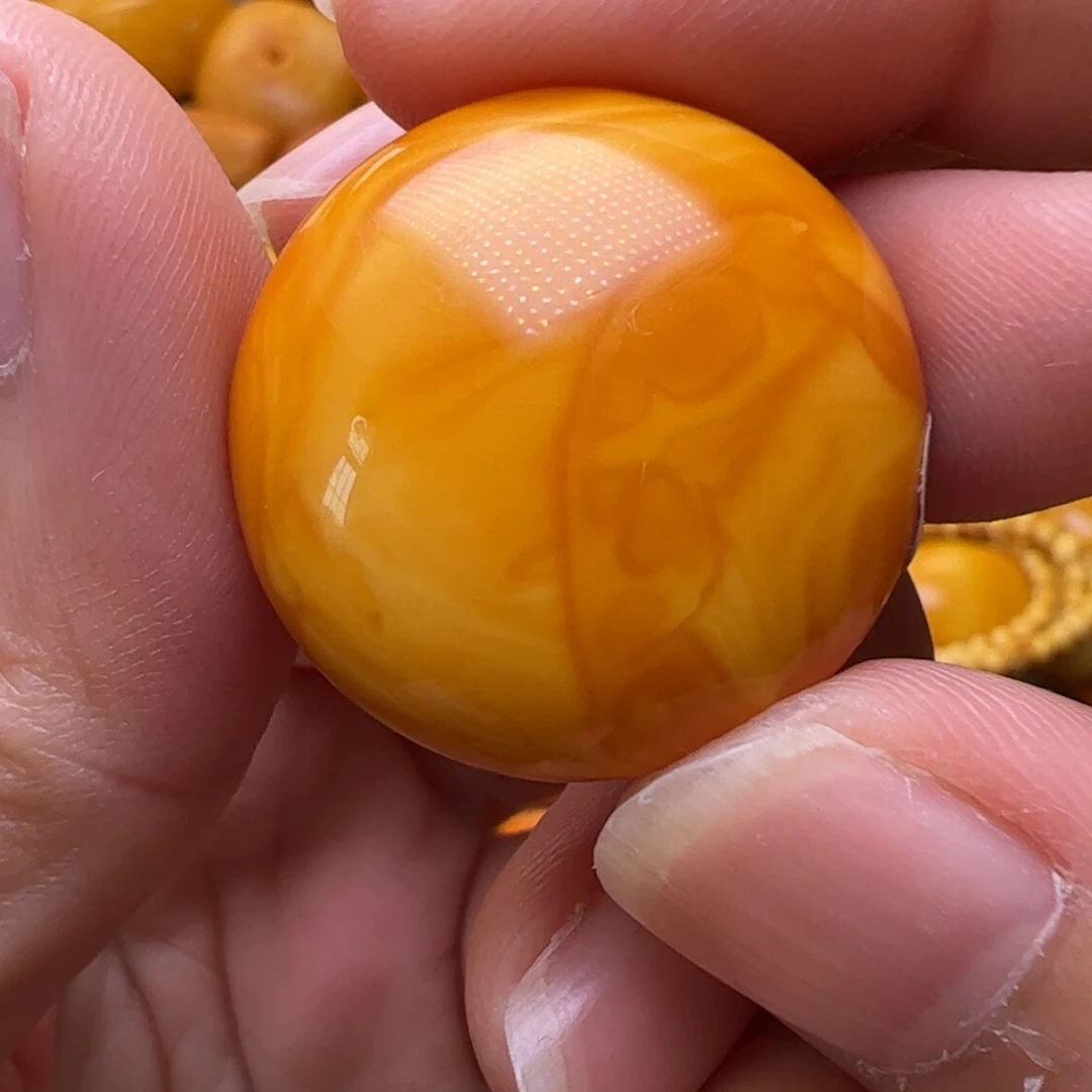 蜜蜡未镶嵌裸石蛋面