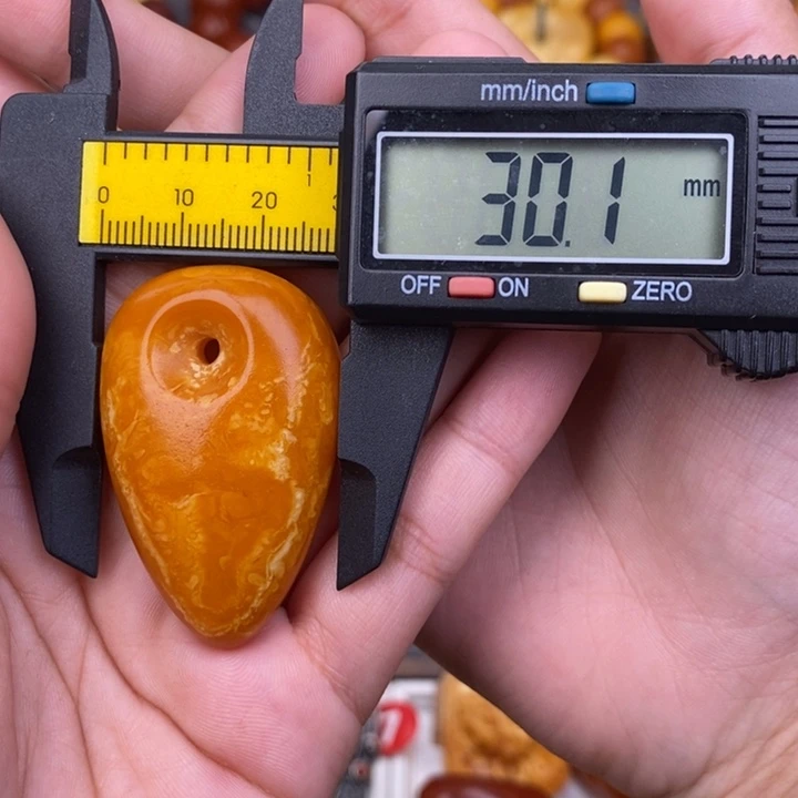 琥珀未镶嵌裸石蜜蜡L