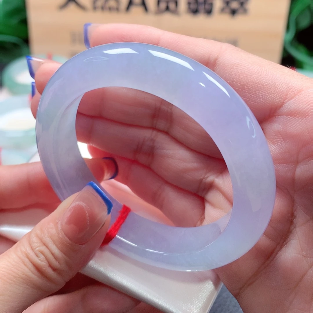 未镶嵌手镯翡翠100号，天然A货翡翠手镯