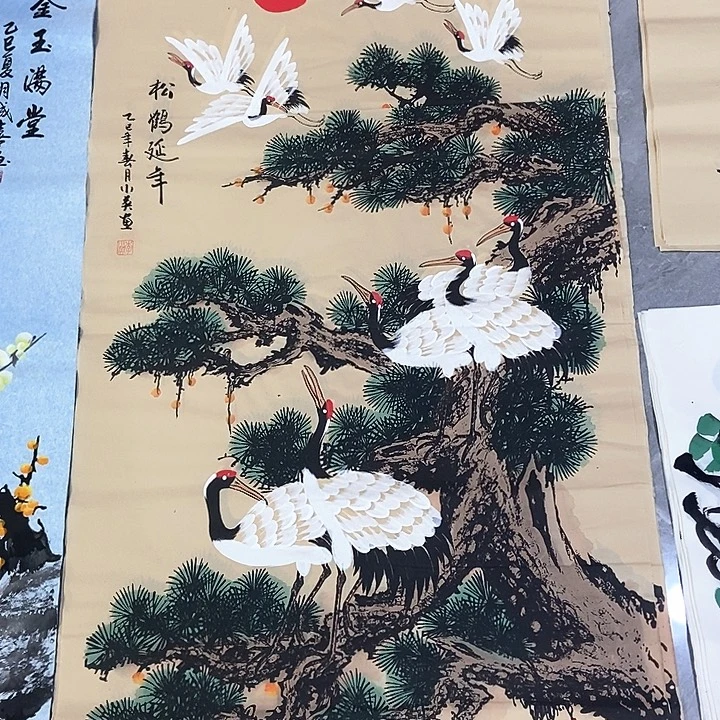 小周画廊的直播间