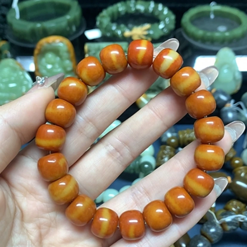 【闪购商品】蛇纹石玉珠宝奇石未镶嵌曾****人