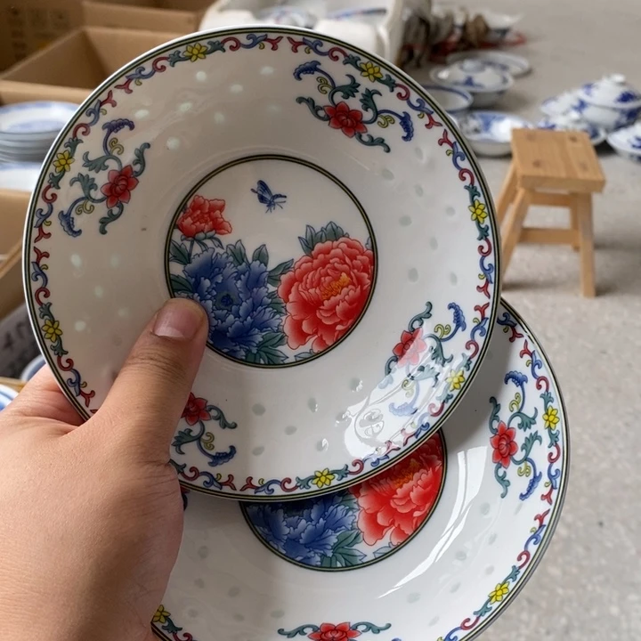 景德镇高温细白瓷餐具