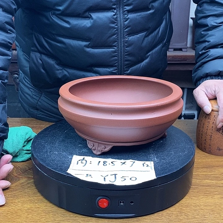 紫砂花盆货号一只YJ50