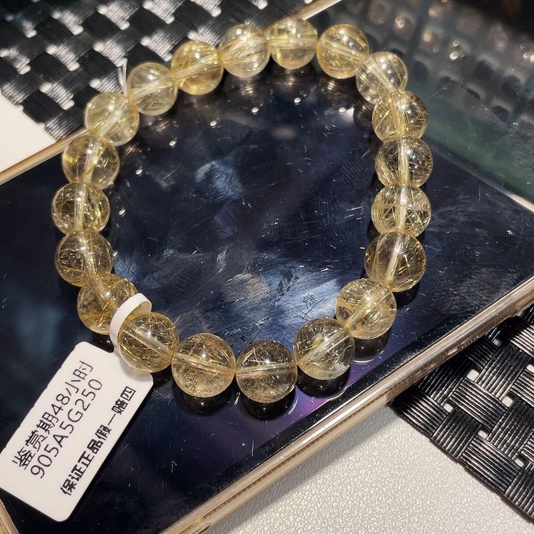 未镶嵌手串水晶烟花维纳斯金发9.6m