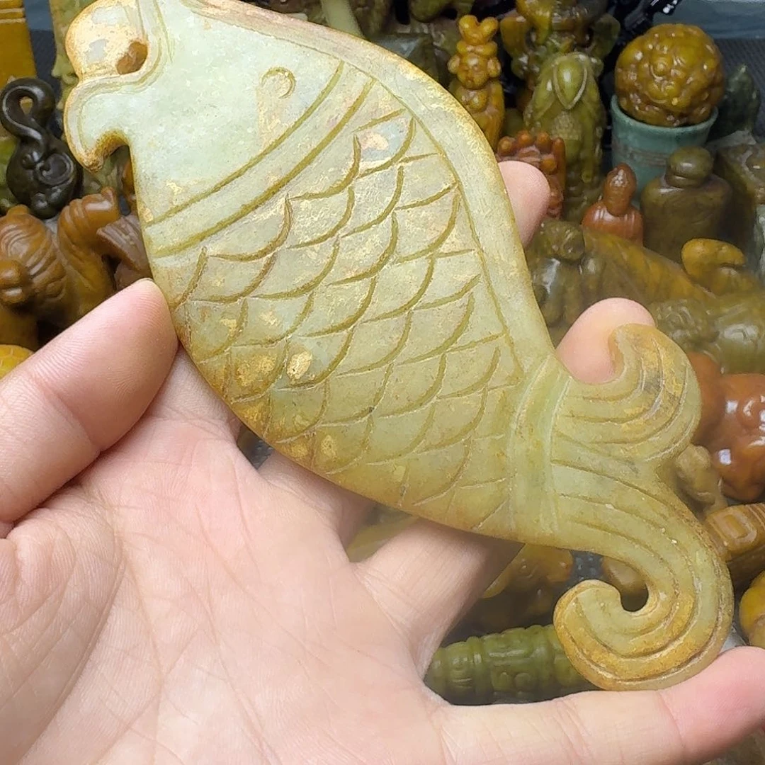 白玉菩提吊坠。。。