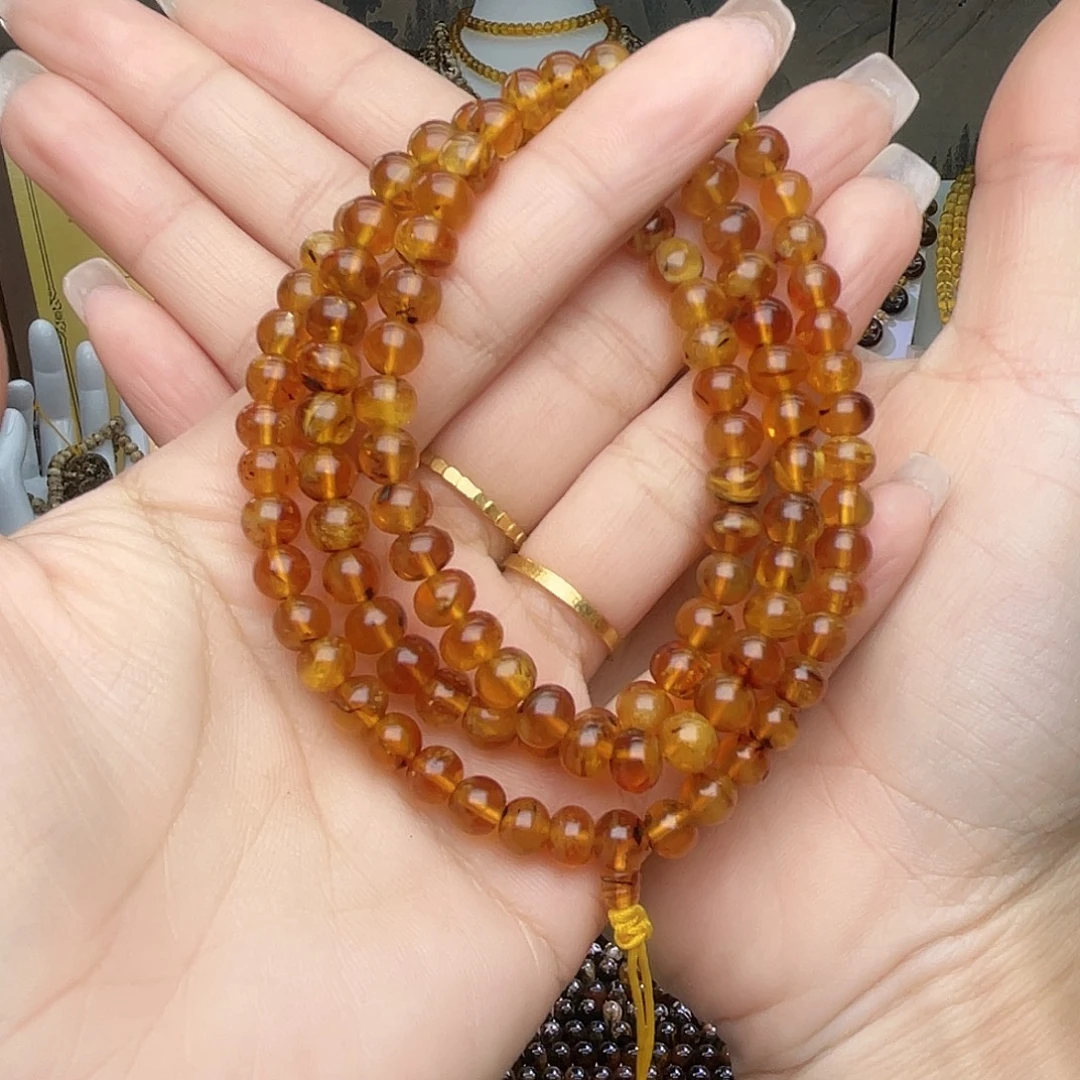 琥珀未镶嵌裸石6+