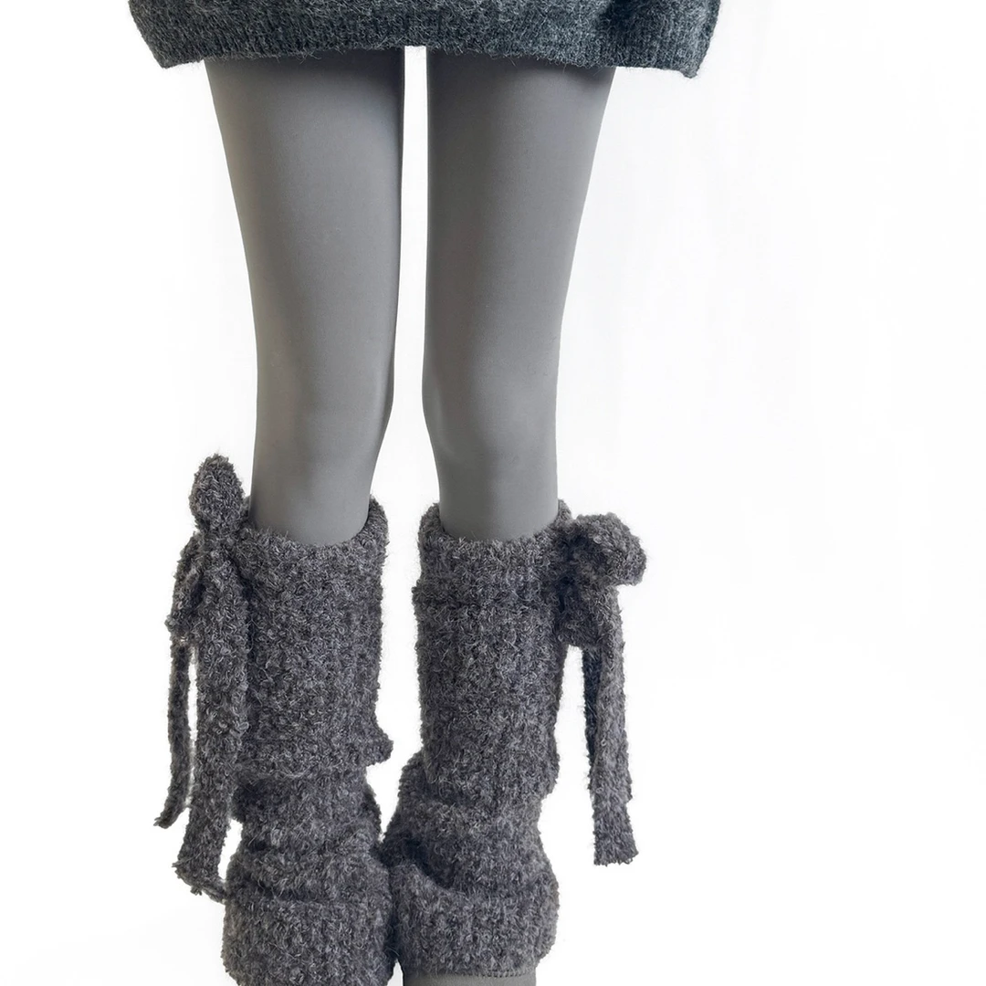 秋冬1200D羊胎绒加厚保暖塑身打底裤深咖色高腰显瘦提臀锦纶裤袜