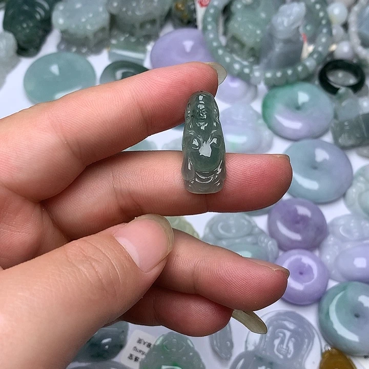 翡翠未镶嵌颈饰天然翡翠