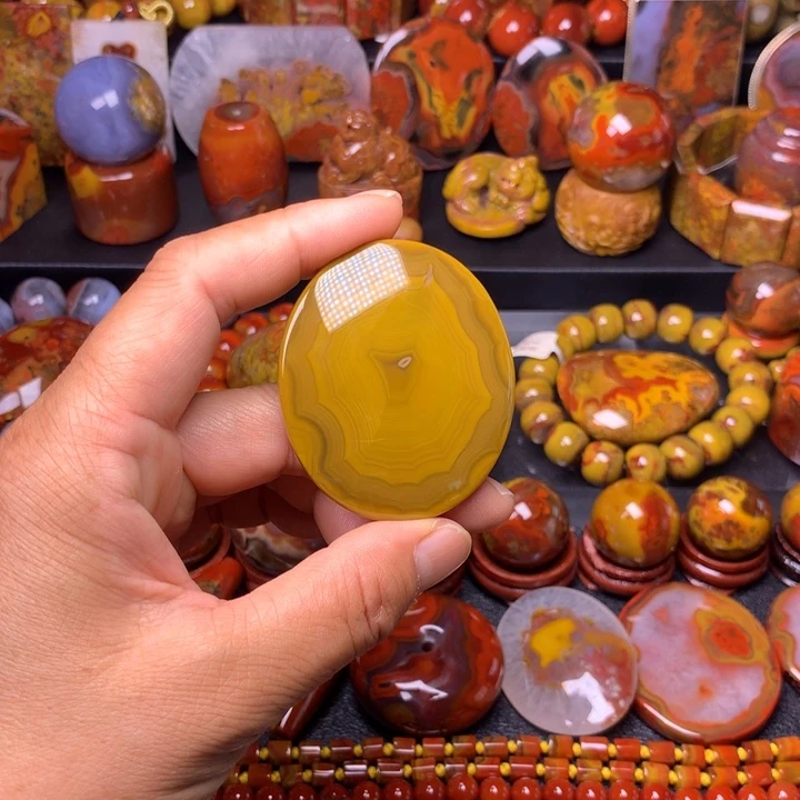 玛瑙/玉髓吊坠未镶嵌