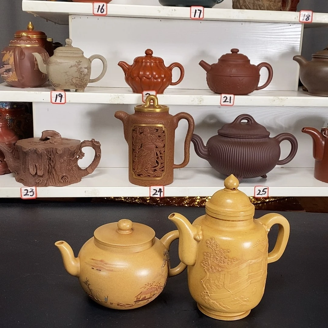 远***方茶壶紫砂原矿紫砂壶