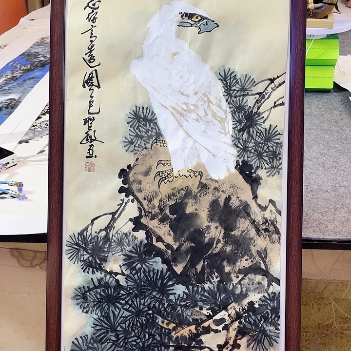 国画张圣敏先生纯手绘作品