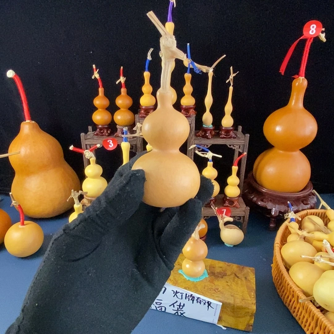 葫芦手把件，一物一拍。