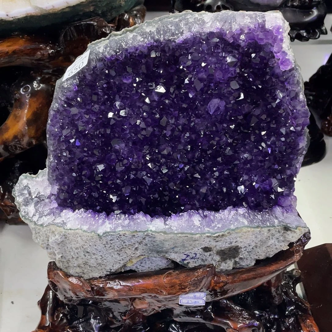 大型摆件（非配饰）未镶嵌紫晶朱