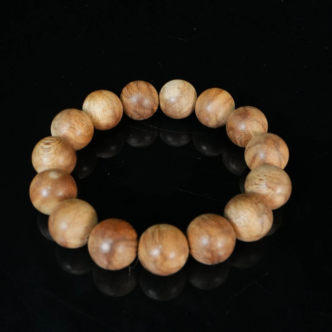 6082 达拉干沉香红油虎斑纹大手串 1.5cm 15g