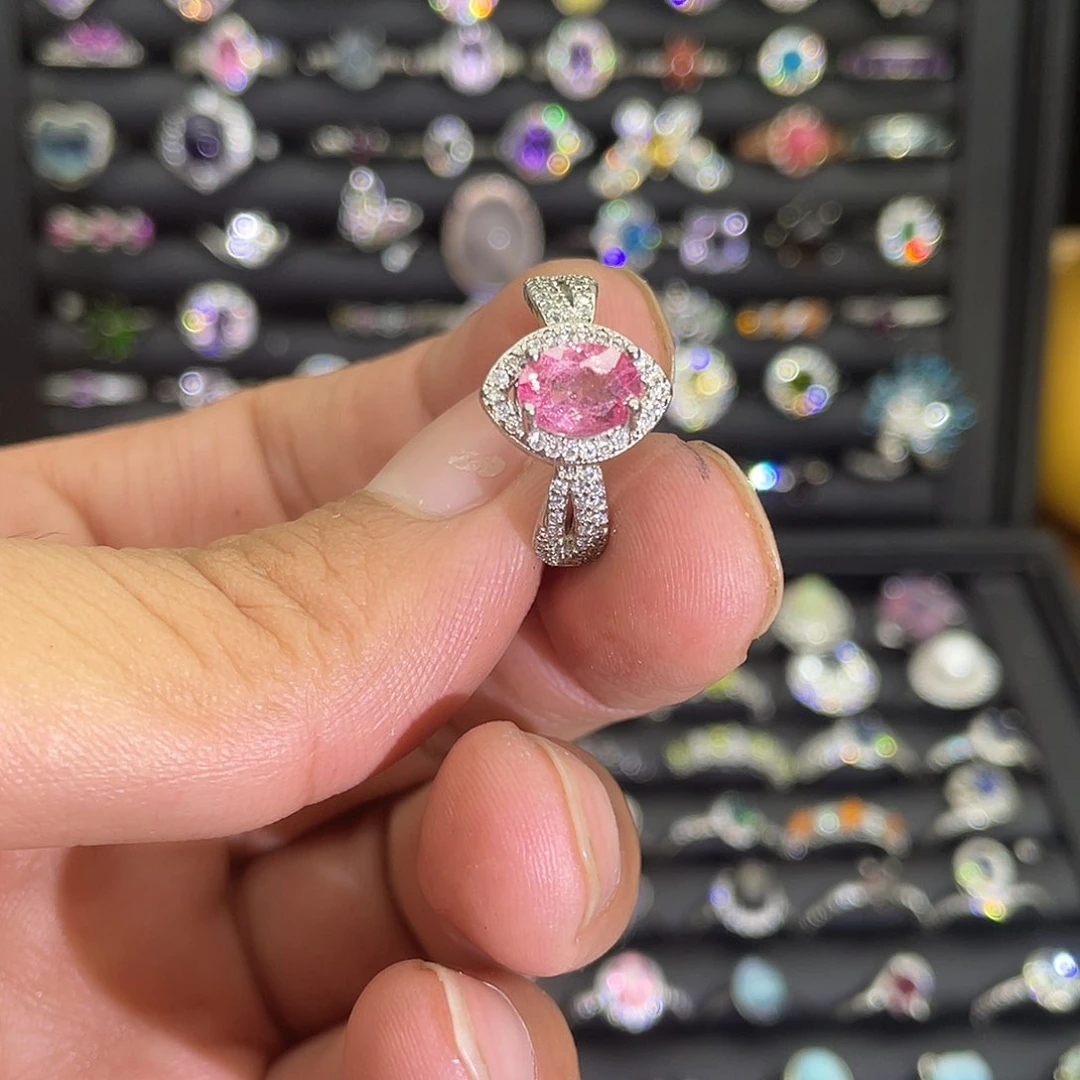 紫晶珠宝半成品未镶嵌