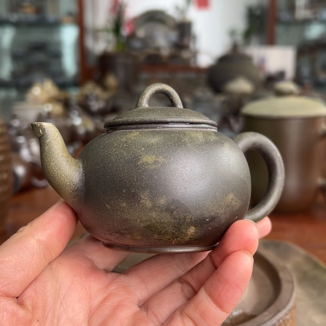 贵台龙窑柴烧茶壶A04