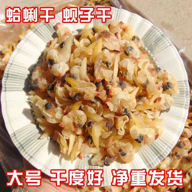 【冲量特价】新鲜蛤蜊干黄蚬子干花甲肉嘎啦干蛤蜊肉干海鲜干货