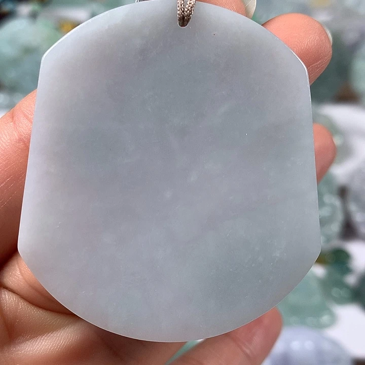 颈饰未镶嵌翡翠无事牌福利