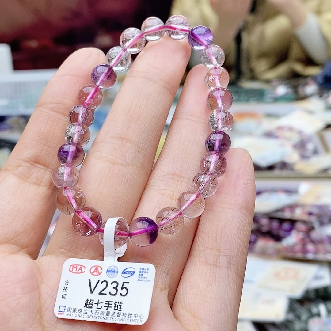 水晶手链未镶嵌V235超七