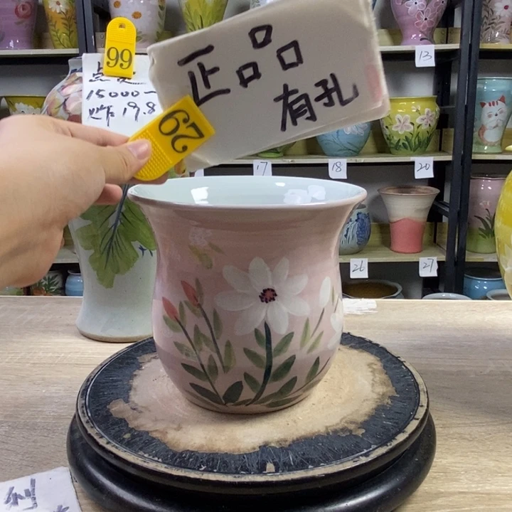 景德镇高温陶瓷花盆
