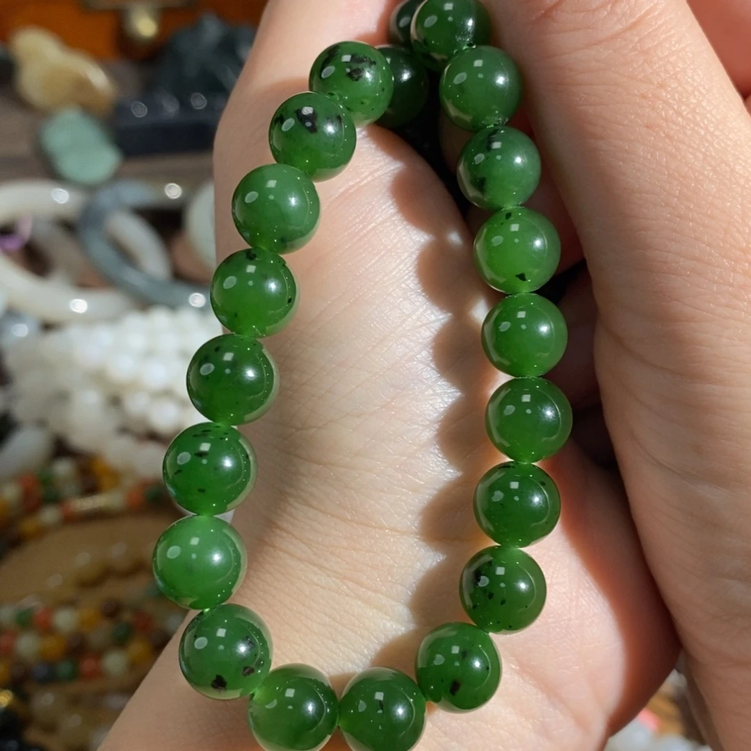 和田玉手串20颗未镶嵌