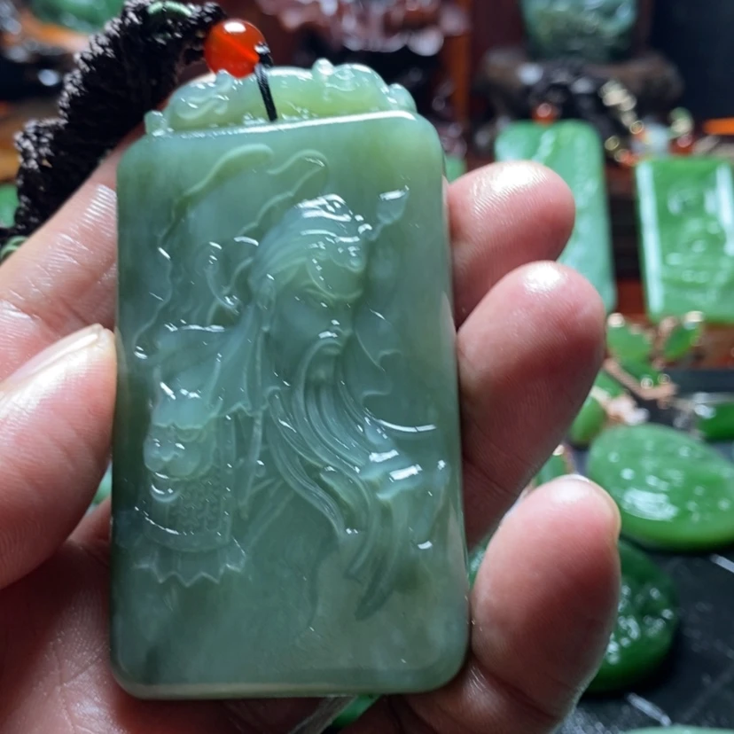 【闪购商品】和田玉（碧玉）挂件未镶嵌