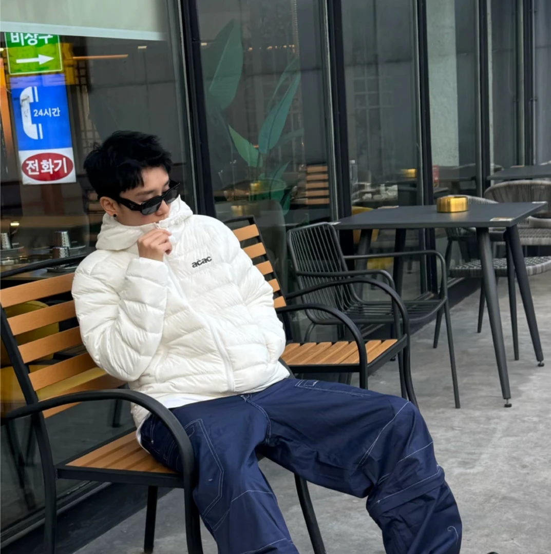 A西A西排骨羽绒服男女同款